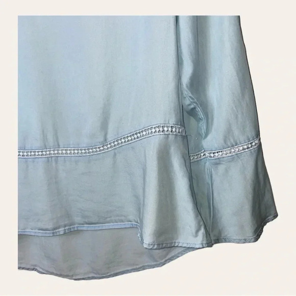 Women’s KELLY‎ RENEE BLOUSE LONG SLEEVE SIZE MEDIUM - Picture 6 of 11